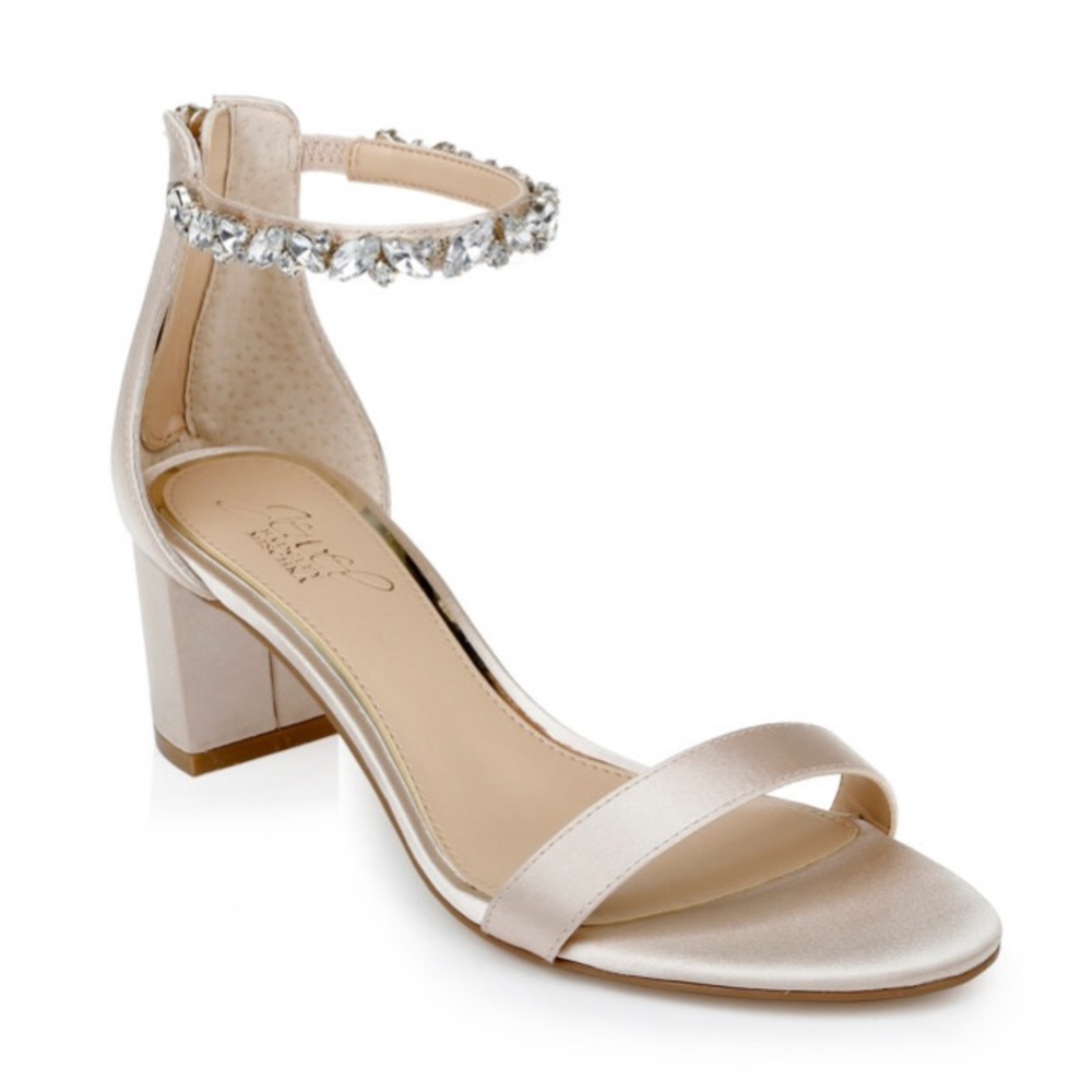 Badgley Mischka Lydia block heel